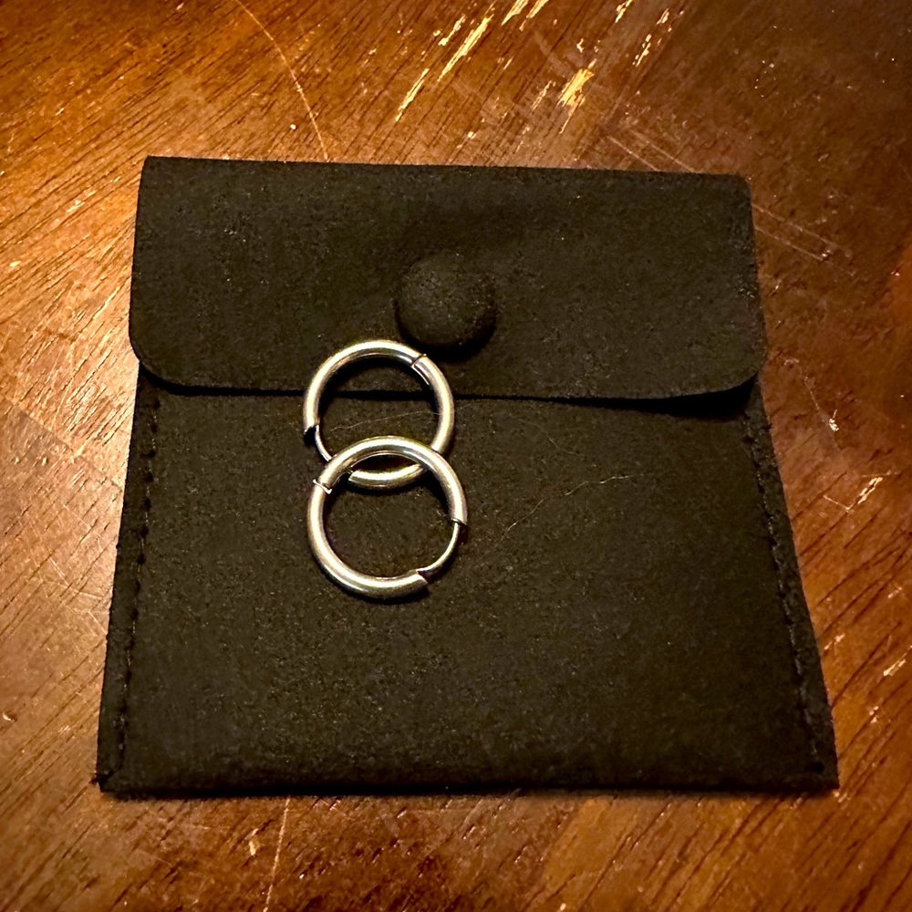Silver Huggie Hoops (Tarnish Proof)